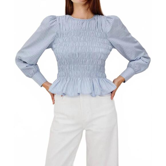 RAILS Tops - NEW RAILS tabi top in oxford white stripe